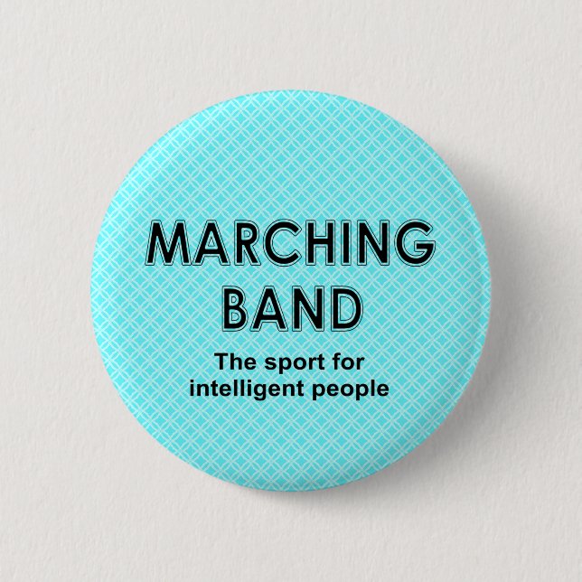 Marching Band Sport 2 Inch Round Button (Front)