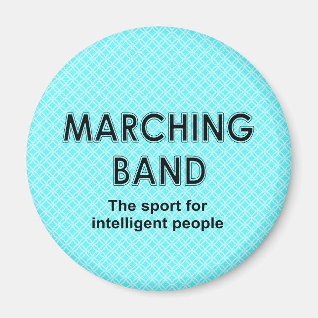 Marching Band Sport Magnet (Front)