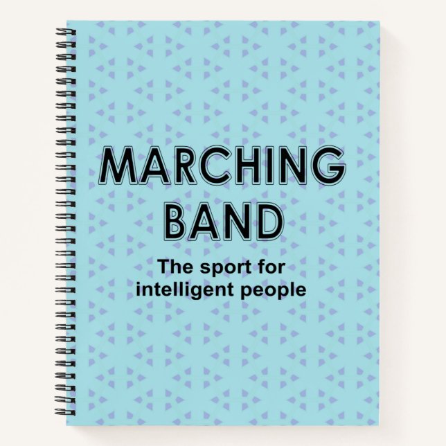Marching Band Sport Notebook (Front)