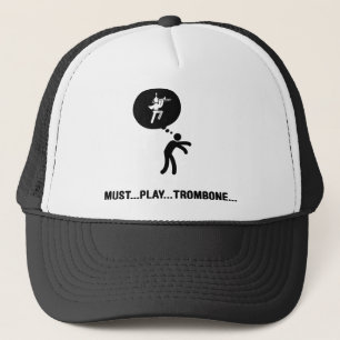 Marching Band - Trombone Player Trucker Hat