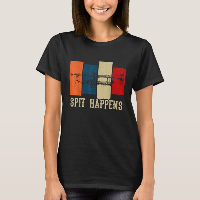 Marching Band Trumpet Trombone Saxophone Tee (Front)