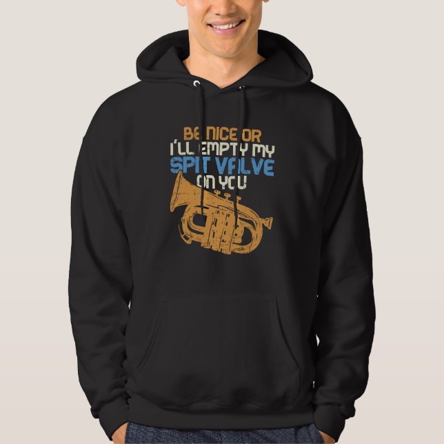 Marching Band Trumpets Hoodie (Front)