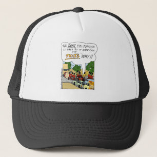 Marching Band Yields Funny Offbeat Cartoon Gifts Trucker Hat