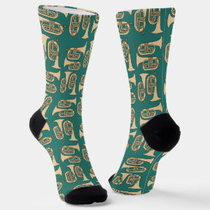 Marching Baritone Crosshatch Socks