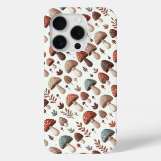 Marching Mushrooms iPhone 15 Pro Case