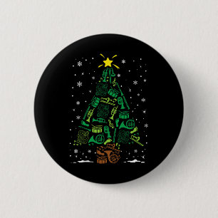 Marching Nd Instrument Family Matching Christmas T 2 Inch Round Button