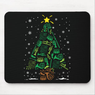Marching Nd Instrument Family Matching Christmas T Mouse Pad