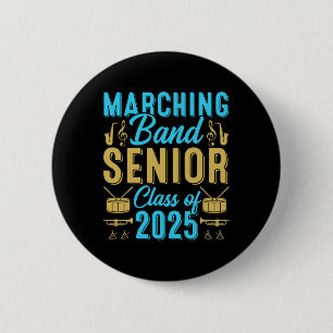 Marching Nd Senior Cl Of 2025 Nd Senior 25 Graduat 2 Inch Round Button