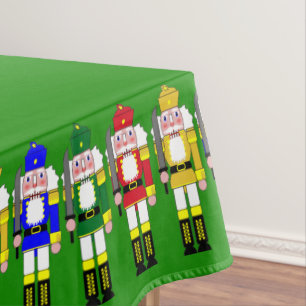 Marching Nutcrackers Tablecloth