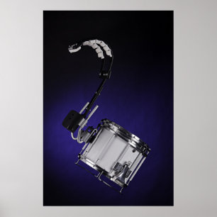Marching Snare Drum or Drummer Poster