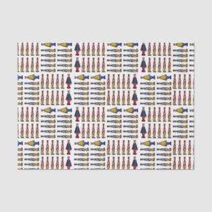 Marching Toy Soldier Christmas Army Tissue Paper