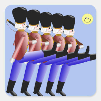 Marching Toy Soldiers Sticker