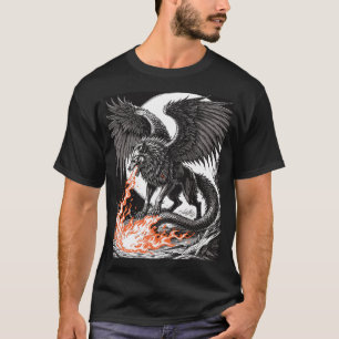 Marchosias Rising Fire, Fang And Flight T-Shirt
