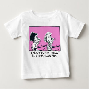 Marcie & Peppermint Patty Counting Baby T-Shirt