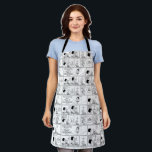 Marcie & Peppermint Patty In The Classroom Apron<br><div class="desc">Peanuts, created by Charles M. Schulz, is a renowned comic strip that ran from 1950 until 2000, featuring a cast of children led by the iconic character Charlie Brown. The strip is characterized by its philosophical and psychological undertones, often exploring themes of childhood, friendship, and the complexities of life through...</div>
