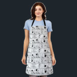 Marcie & Peppermint Patty In The Classroom Apron<br><div class="desc">Peanuts, created by Charles M. Schulz, is a renowned comic strip that ran from 1950 until 2000, featuring a cast of children led by the iconic character Charlie Brown. The strip is characterized by its philosophical and psychological undertones, often exploring themes of childhood, friendship, and the complexities of life through...</div>
