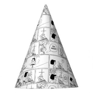 Marcie & Peppermint Patty In The Classroom Party Hat