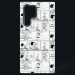 Marcie & Peppermint Patty In The Classroom Samsung Galaxy Case<br><div class="desc">Peanuts, created by Charles M. Schulz, is a renowned comic strip that ran from 1950 until 2000, featuring a cast of children led by the iconic character Charlie Brown. The strip is characterized by its philosophical and psychological undertones, often exploring themes of childhood, friendship, and the complexities of life through...</div>