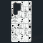 Marcie & Peppermint Patty In The Classroom Samsung Galaxy Case<br><div class="desc">Peanuts, created by Charles M. Schulz, is a renowned comic strip that ran from 1950 until 2000, featuring a cast of children led by the iconic character Charlie Brown. The strip is characterized by its philosophical and psychological undertones, often exploring themes of childhood, friendship, and the complexities of life through...</div>