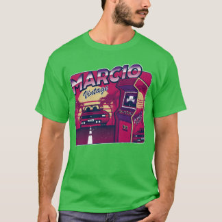 Marcio Personalized Vintage Gamer 80s 90s T-Shirt