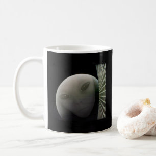 MarCO CubeSat Alien Mars Farewell Coffee Mug