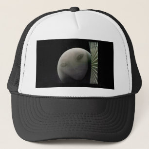 MarCO CubeSat Alien Mars Farewell Trucker Hat