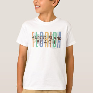 Marco Island Beach Florida (Sand Waves) T-Shirt