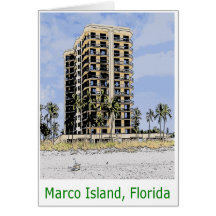 Marco Island Condo with Palm Trees in Front