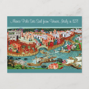 Marco Polo Crée Carte Postale