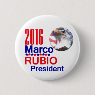 Marco RUBIO 2016 2 Inch Round Button