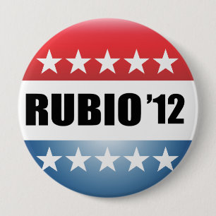 MARCO RUBIO 4 INCH ROUND BUTTON
