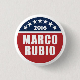 Marco Rubio for president 2016 1 Inch Round Button