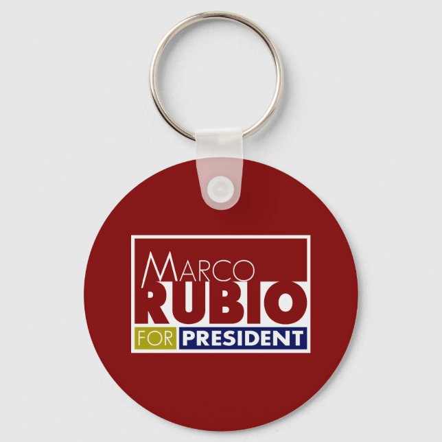 Marco Rubio for President V1 Keychain (Front)