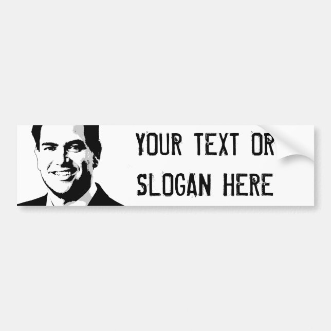 MARCO RUBIO PROPAGANDA BUMPER STICKER (Front)
