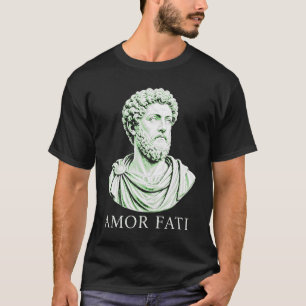 Marcus Aurelius Amor Fati Stoicism Roman Emperor H T-Shirt