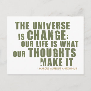 Marcus Aurelius Antoninus Quote Postcard