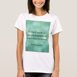 Marcus Aurelius: Conquer Anger, Find Inner Peace T-Shirt