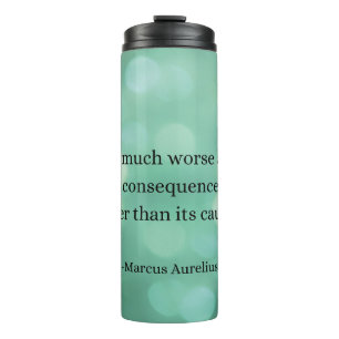 Marcus Aurelius: Conquer Anger, Find Inner Peace Thermal Tumbler
