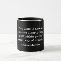 Marcus Aurelius Happy Life Quote
