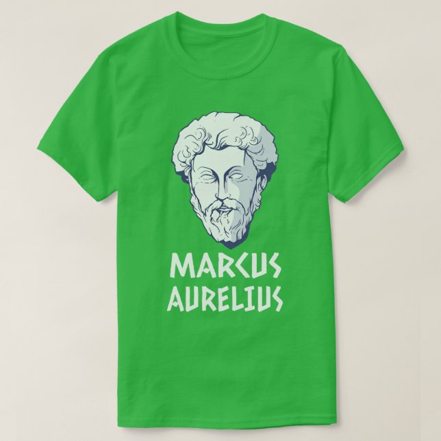 Marcus Aurelius Marcus Roman Emperor Philosopher T-Shirt (Design Front)