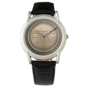 Marcus Aurelius Quote Opinionated Coin Watch