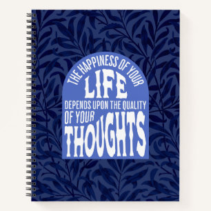 Marcus Aurelius Quote Stoic Journaling Notebook