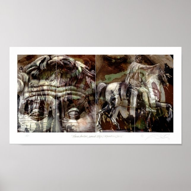 Marcus Aurelius / Second Stage / Equestrian Series Poster (Front)
