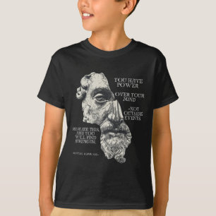 Marcus Aurelius Stoic Philosophy Roman Philosopher T-Shirt
