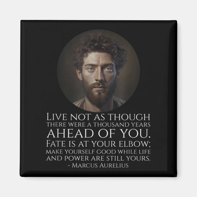 Marcus Aurelius Stoicism - Roman Stoic Philosophy  Magnet (Front)