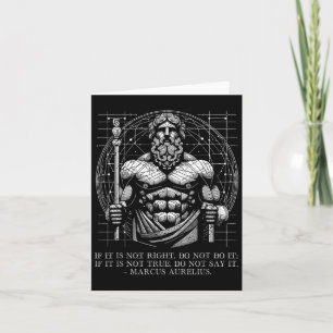 Marcus Aurelius Stoicism Wisdom Quote. Be Kind, Mi Card