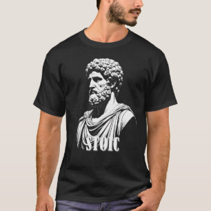 Marcus Aurelius T-shirt Sagesse stoïque pour homme