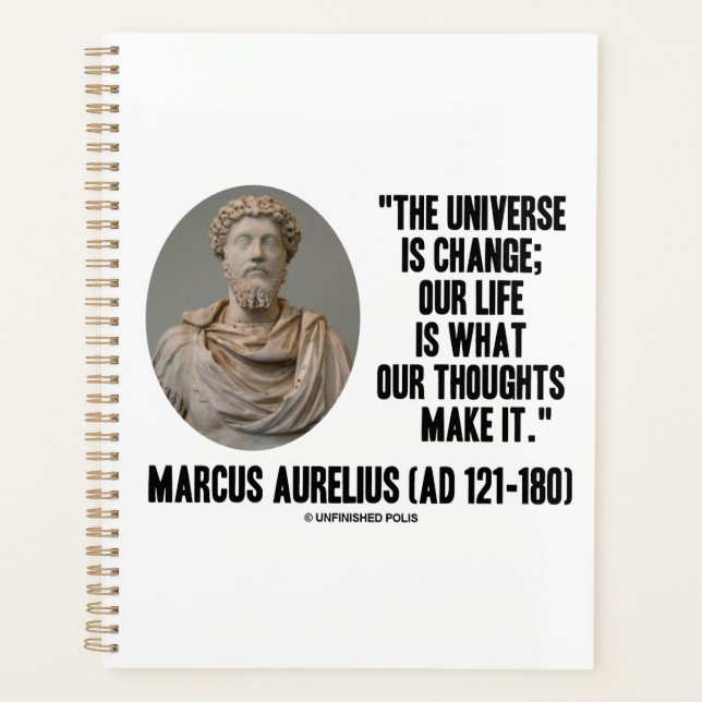 Marcus Aurelius Universe Changer les pensées de vi (Devant)