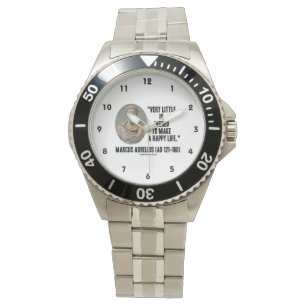 Marcus Aurelius Very Little Needed Make Happy Life Watch