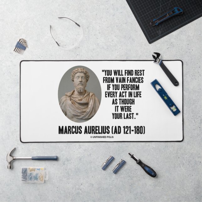 Marcus Aurelius Vous Trouverez Les Grosses Vagues  (Poste de travail)